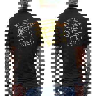 Johannebastian Bach B-A-C-H Partitions Cadeau Pour Musicien T-shirt imprimé au dos - Cadeauxyz