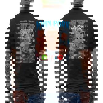 John Pork Is Calling Gen Z Brainrot Trending Gag Meme Men's T-shirt Back Print - Monsterry