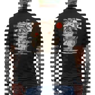 Joli Costume Tanuki Japonais T-shirt imprimé au dos - Cadeauxyz