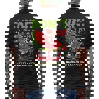 Joli Jeu De Mots À La Pastèque Je Ne Mange Pas De Graines De Pastèque T-shirt imprimé au dos - Cadeauxyz