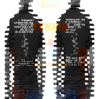 Joueur De Tennis Drôleports Ma Technique De Tennis T-shirt imprimé au dos - Cadeauxyz