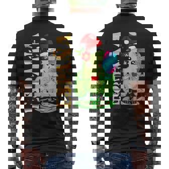 Joyeux Noël Espagne Avocat Padel Tennis T-shirt imprimé au dos - Cadeauxyz