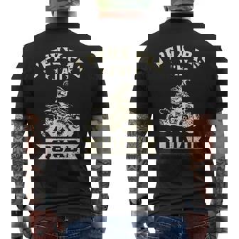 J'peux Pas J'ai Quad Conducteur Motos Motard Humour T-shirt imprimé au dos - Cadeauxyz