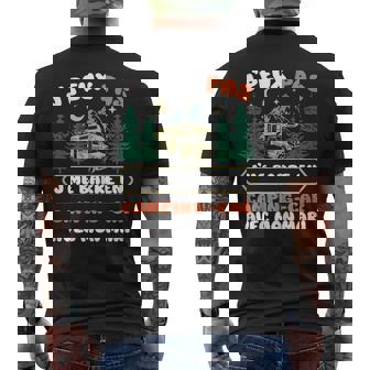 J'peux Pas J'me Barre En Camping Car Camping Car Humoristique T-shirt imprimé au dos - Cadeauxyz