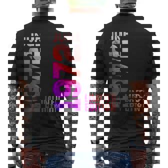 Juin 1972 Année 1972 Retro 1972Intage Limited Edition 1972 T-shirt imprimé au dos - Cadeauxyz