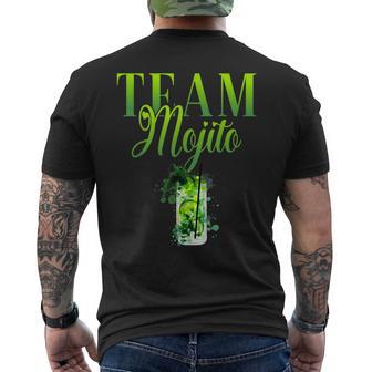 Junggesellinnenabschied Team Mojito Cocktail Für Barkeeper T-Shirt mit Rückendruck - Geschenkecke