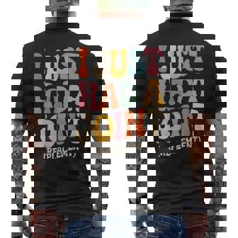 I Just Had A Joint Replacement Hip Replacement Recovery Knee Men's T-shirt Back Print | Seseable CA