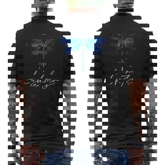 Just Libellule Tatouage Pour L'été Breathe Méditation Yoga T-shirt imprimé au dos - Cadeauxyz