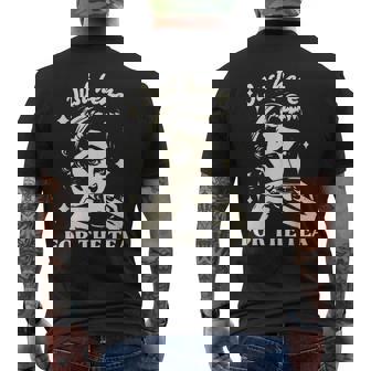 Just Here For The Tea Vintage Retro Graphic Men's T-shirt Back Print - Thegiftio