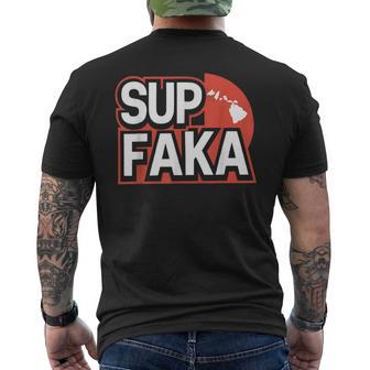 Kanaka Maoli Native Hawaiian Islands Hawaii Flag Men's T-shirt Back Print - Thegiftio UK