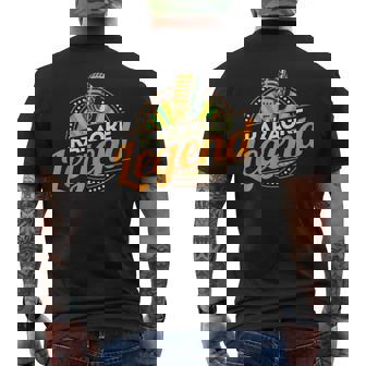Karaoke Legend Karaoke Fiesta Música Músico Cantante Camiseta Hombre Estampado Espalda - Regaloses