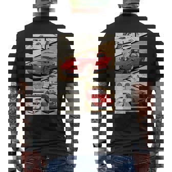 Kawaii Mx-5 Na Red Japanese 90S Tuning Racing Sports Car Men's T-shirt Back Print - Thegiftio