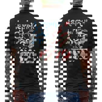 Keep It Oldchoolince 1979 Year Crate Ofinyl Records メンズTシャツ バックプリント - Kawaiitshirt