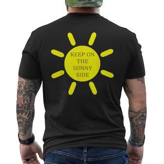 Keep On The Sunny Side Men's T-shirt Back Print - Thegiftio UK