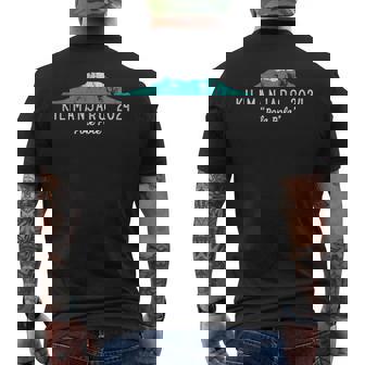 Kilimandjaro 2024 Tanzanie Mont Kilimandjaro Bâton D'escalade T-shirt imprimé au dos - Cadeauxyz