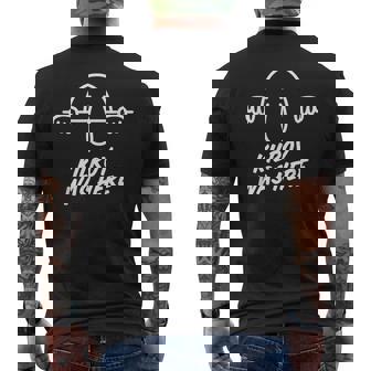 Kilroy Was Here 第2次世界大戦 世界初のミーム 第二次世界大戦 メンズTシャツ バックプリント - Kawaiitshirt