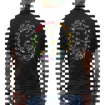 Kindness Peace Equality Love Hope Diversity Human Rights Men's T-shirt Back Print | Seseable UK