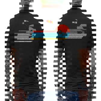 Kitesurfer Kiteboard Kitesurfing Kite-Surf Vintage Kitesurf Men's Back Print T-Shirt | Mazezy