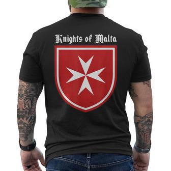 Knights Of Malta Men's T-shirt Back Print - Thegiftio UK