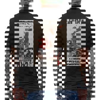 Kolkhoz 3 ビバベラルーシ！ 反ルカシェンコ メンズTシャツ バックプリント - Kawaiitshirt