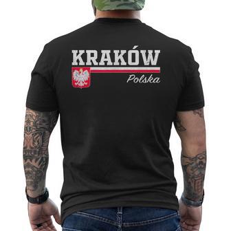 Krakow Poland Polska Camiseta Hombre Estampado Espalda - Regaloses