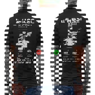 La Chasse M’Appelle Et Je Dois Y Aller Cadeau Chasseur T-shirt imprimé au dos - Cadeauxyz