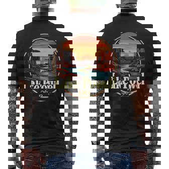 Lake Powell Vintage Lake Powell Men's T-shirt Back Print | Mazezy