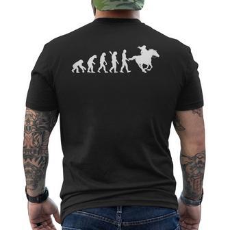 L'amour Chevaux Cavalière Drôle Évolution Cavaliers T-shirt imprimé au dos - Cadeauxyz
