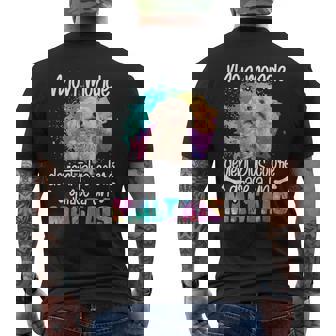 Le Monde Coloré Des Maltais Bichon Maltais Chien Chiens T-shirt imprimé au dos - Cadeauxyz