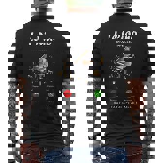 Le Piano M'appelle Cadeau Fan De Piano Cadeau Pianiste T-shirt imprimé au dos - Cadeauxyz