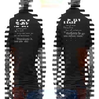 Leg Day Definition Ropa Divertida De Entrenamiento Para Gimnasio Camiseta Hombre Estampado Espalda - Regaloses