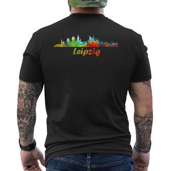 Leipzig Geschenktadt Für Leipziger T-Shirt mit Rückendruck - Geschenkecke