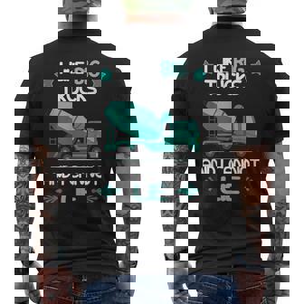 Les Enfants Que J'aime Les Gros Camions Et Je Ne Peux Pas Mentir Pour Tout-Petit T-shirt imprimé au dos - Cadeauxyz