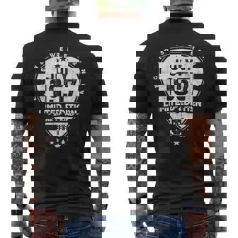 Les Légendesont Nées En Juillet 1957 Guitare T-shirt imprimé au dos - Cadeauxyz