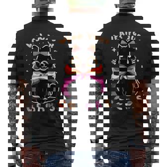 Lesbiana Orgullo Lgtb Gato Mono Camiseta Hombre Estampado Espalda - Regaloses