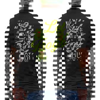 Who Let The Frogs Out Amphibian Lover Frog Owner Men's T-shirt Back Print - Monsterry