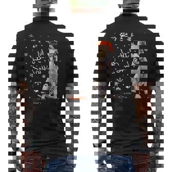 Let It Snow Men's T-shirt Back Print - Monsterry