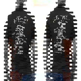 Let's Roll Maglia Da Pattinaggio In Linea T-shirt da uomo con stampa posteriore - Novitaregali