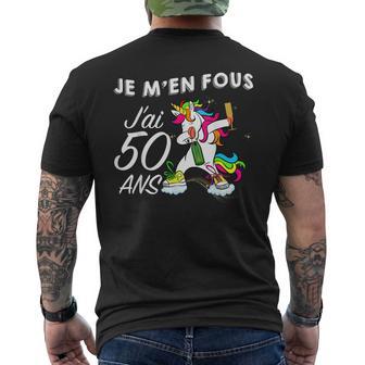 Licorne Dab Anniversaire Humour T-shirt imprimé au dos - Cadeauxyz