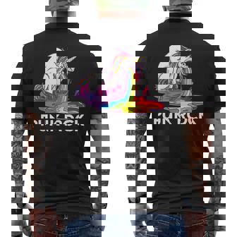 Licorne Punk Rock T-shirt imprimé au dos - Cadeauxyz