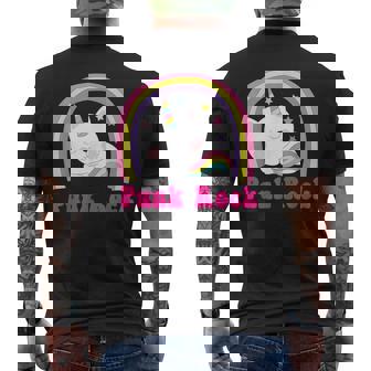 Licornearcastique Arc-En-Ciel Drôle Musique Punk T-shirt imprimé au dos - Cadeauxyz