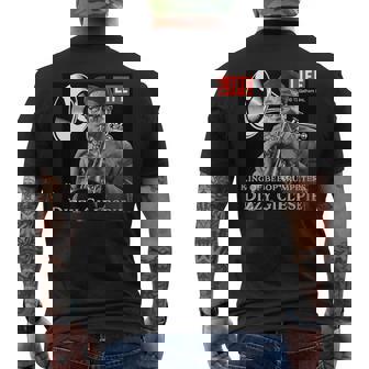 Life Picture Collection ディジー ガレスピー ／ トランペット（1） メンズTシャツ バックプリント - Kawaiitshirt