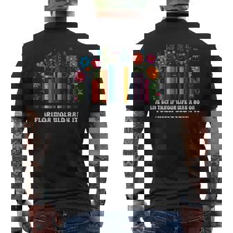 Live So That If Your Life Was A Book Florida Would Ban It Men's T-shirt Back Print - Thegiftio