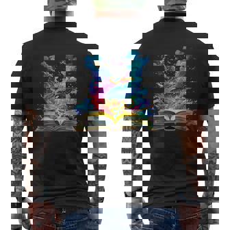 Livre Ouvert Magique Fantaisie T-shirt imprimé au dos - Cadeauxyz