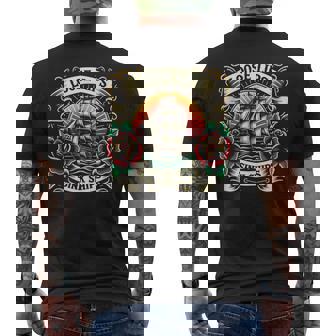 Loose Lips Sink Ships Vintage Tattoo Men's T-shirt Back Print - Thegiftio