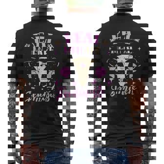 Los Hombres Deerdadon Feministas Feminismo Feminista Camiseta Hombre Estampado Espalda - Regaloses