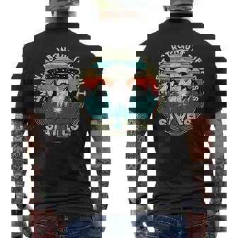 Los Teóricos De Los Antiguos Astronautas Dicen Queí Camiseta Hombre Estampado Espalda - Regaloses