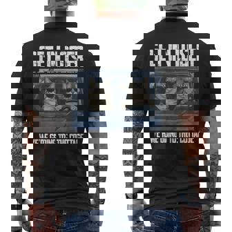 Get In Loser Were Going To The Cottage Cat Meme Men's T-shirt Back Print | Mazezy