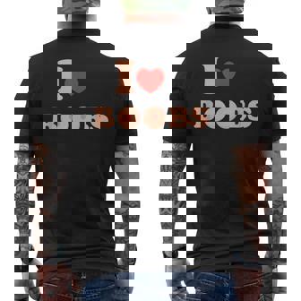 I Love Boobs -Eins Poitrine Pour Homme T-shirt imprimé au dos - Cadeauxyz