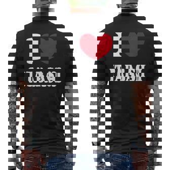 I Love Itabashi アイラブ板橋アイラブ浅草 メンズTシャツ バックプリント - Kawaiitshirt